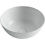 Умывальник чаша накладная круглая (цвет Белый Матовый) Element 358*358*155мм CN6003
