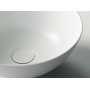 Умывальник чаша накладная круглая (цвет Белый Матовый) Element 358*358*155мм CN6003