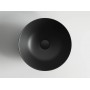 Умывальник чаша накладная круглая (цвет Чёрный Матовый) Element 358*358*155мм CN6004