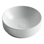 Умывальник чаша накладная круглая (цвет Белый Матовый) Element 355*355*125мм CN6006