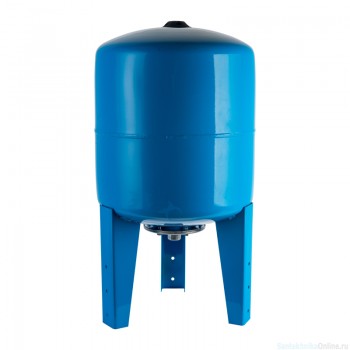 Гидроаккумулятор 80 л. вертикальный (цвет синий) для водоснабжения STOUT