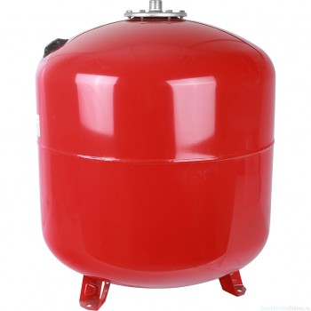 Расширительный бак на отопление 150 л. STOUT (цвет красный)