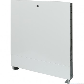 Коллекторный шкаф встроенный 6-7 выходов (ШРВ-2) 670х125х596