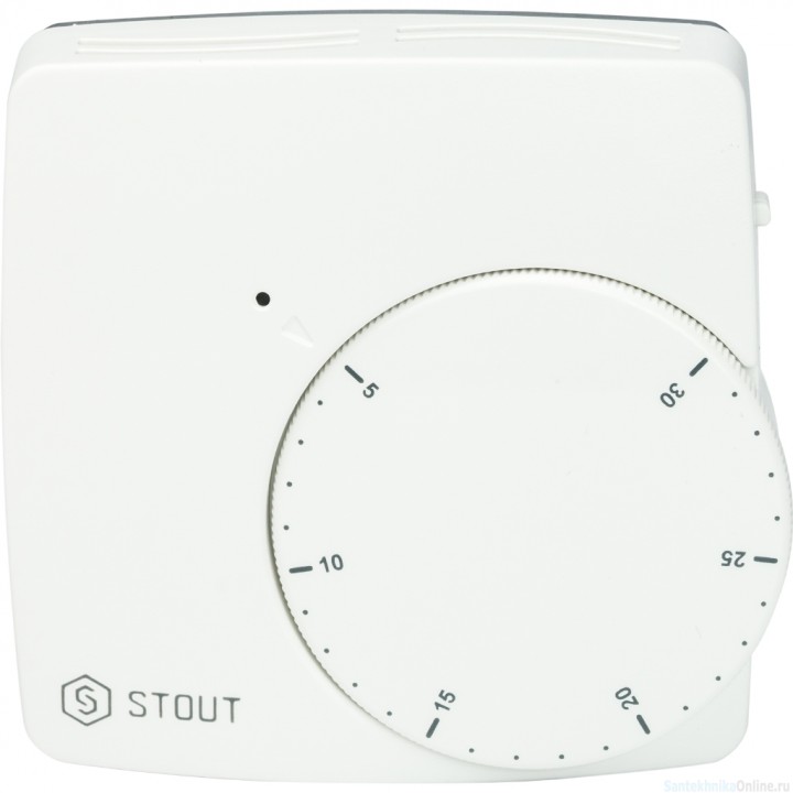Термостат комнатный электронный WFHT-DUAL включ. дистанционный датчик «в пол» L=3 м
