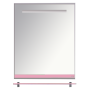 Зеркала Misty Джулия - 65 Зеркало с полочкой 12 мм розовое Л-Джу03065-1210