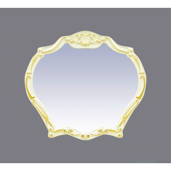 Зеркала Misty Tiffany 100 бежевое сусальное золото Л-Тиф02100-381