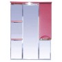 Зеркало-шкаф Misty Жасмин 75 R розовый П-Жас02075-122СвП