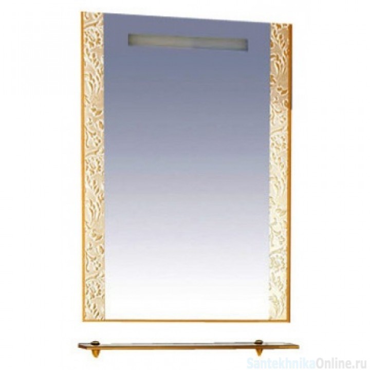 Зеркала Misty Гранд Lux 70 золотое Флораль Л-Грл02070-169Фл