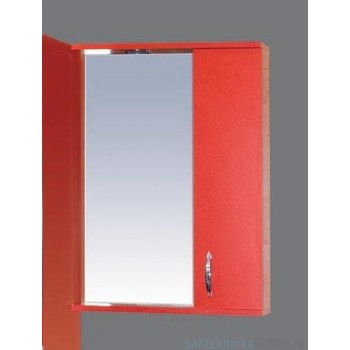 Зеркало-шкаф Misty Стиль 55 R красный Э-Сти02055-04СвП