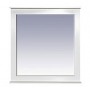 Зеркала Misty Женева 80 зеркало белое патина П-Жен02080-013