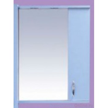 Зеркало-шкаф Misty Стиль 50 R голубой Э-Сти02050-06СвП
