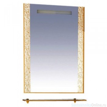 Зеркала Misty Гранд Lux 60 золотое Флораль Л-Грл02060-169Фл