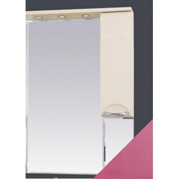 Зеркало-шкаф Misty Жасмин 65 R розовый П-Жас02065-122СвП