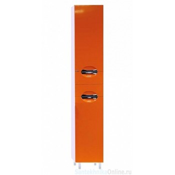 Шкаф-пенал Misty Жасмин 35 R оранжевый П-Жас05035-132БкП