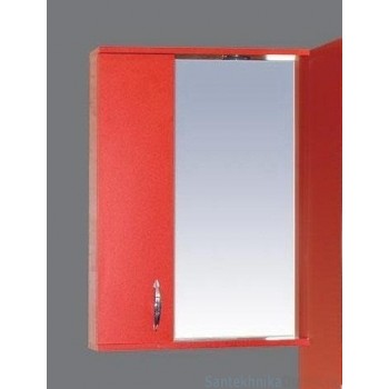 Зеркало-шкаф Misty Стиль 60 L красный Э-Сти02060-04СвЛ
