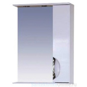 Зеркало-шкаф Misty Жасмин 55 R белый П-Жас02055-011СвП