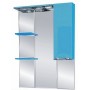 Зеркало-шкаф Misty Жасмин 75 R голубой П-Жас02075-061СвП
