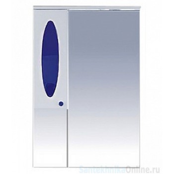 Зеркало-шкаф Misty Сидней 65 L синий П-Сид02065-305СвЛ