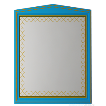 Зеркала Misty Ницца 70 бирюзовое патина Л-Ниц02070-093