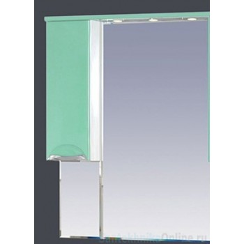 Зеркало-шкаф Misty Жасмин 65 L салатовый П-Жас02065-071СвЛ