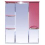 Зеркало-шкаф Misty Жасмин 85 R розовый П-Жас02085-122СвП