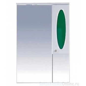 Зеркало-шкаф Misty Сидней 65 R зеленый П-Сид02065-285СвП