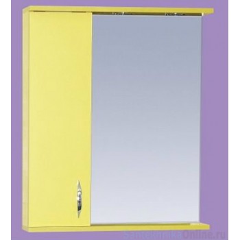 Зеркало-шкаф Misty Стиль 50 L желтый Э-Сти02050-48СвЛ