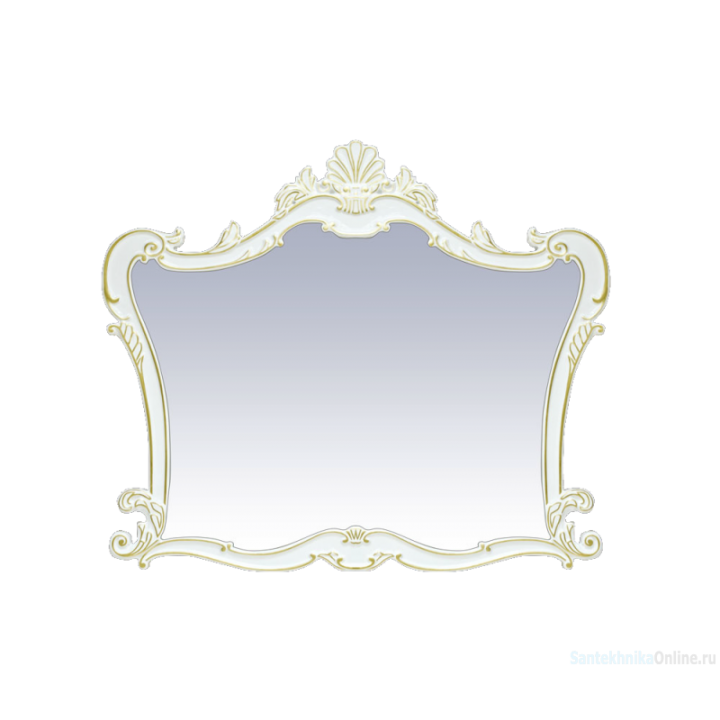 Зеркала Misty Bianco 100 белое сусальное золото Л-Бья02100-391