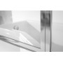 Акриловая ванна BESCO INTEGRA с душевой шторкой из 2 частей 150x75 R