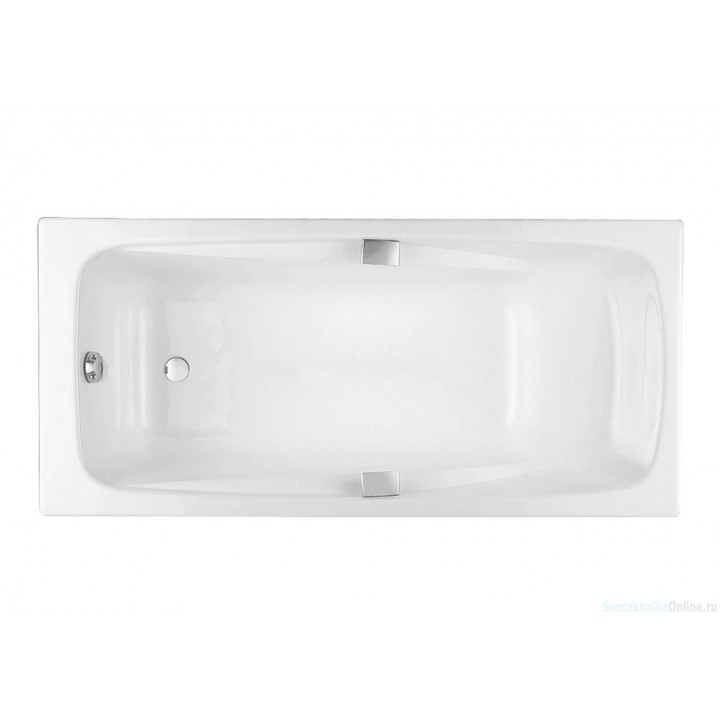 Чугунная ванна Jacob Delafon Repos 180х85 E2903-00 (с отверстиями для ручек)