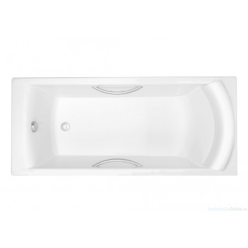 Чугунная ванна Jacob Delafon Biove 170х75 E2938-00 (с отверстиями для ручек)