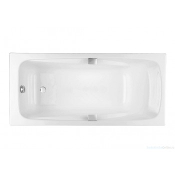 Чугунная ванна Jacob Delafon Repos 170х80 E2915-00 (с отверстиями для ручек)