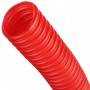 Труба STOUT гофрированная ПНД, d 32 мм для труб диаметром 25 мм, цвет красный SPG-0002-503225
