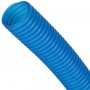 Труба STOUT гофрированная ПНД, d 25 мм для труб диаметром 16-22 мм, цвет синий SPG-0001-502520